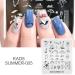 KADS Nail Art Stamping plate Nail Template Nail Art Design Tool Nail DIY Design Image Plate (SU005) - Buy Online on GoSupps.com