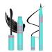Lash Mascara Eyeliner Eye Makeup Set Black Waterproof Mascara Long Lasting Eye Liner Pencil Quick Drying Mascara Eye Liner Eye Makeup Set Cosmetic Kit by AMZGlRL 1 Kit Mascara & Eyeliner Set