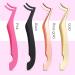 Rose Gold Hair Removal & False Eyelash Tweezers - Precision Curling & Lengthening Tool | Cosmetic Forceps - Buy Online on GoSupps.com
