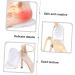 FRCOLOR 8 Pairs Self-Adhesive Gel Heel Pads - Comfortable Non-Skid Silicone Inserts for Women s High Heels - Buy Online on GoSupps.com