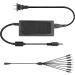 ARyee 12V 5A AC Adapter Charger for Security Camera CCTV DVR Surveillance System - Buy Online on GoSupps.com
