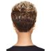 TIREOW Women's Short Mixed Colors Synthetic Hair Wig | Natural Full Party Wig for All Occasions - Buy Online on GoSupps.com