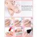 Professional Nail Care Kit - Nail File, Buffer, Softener, Remover, Cuticle Pusher, Oil & Nipper Set - Buy Online on GoSupps.com