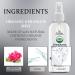 USDA Organic Geranium Mist - Hydrating Toning & Face Spray for Glowing Skin & Shiny Hair - 4 oz - Buy Online on GoSupps.com