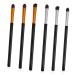 NULYLU 6pcs Eye Makeup Brush Tool Eyeshadow Brush Eye Shadow Brush Concealer Brush under Eye Plastic