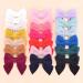Woolen Felt Hair Bows Alligator Clips - 40pcs Cute Barrettes for Kids & Toddlers - Buy Online on GoSupps.com
