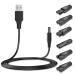 Shaver Charger Electric Shaver Chargers & Power Supplies Razor Charger for All Kinds of Electric Hair Clippers/Razors/Beauty Devices/and Other Charging Leads