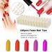 Anself Nail Chart Display Book with 240 Nail Tips - Green | Nail Polish Organizer - Buy Online on GoSupps.com