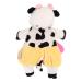 Cartoon Cow Baby Teether Doll - Soft & Safe Teething Toy for Early Education - Buy Online on GoSupps.com