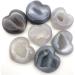 Room Decoration Gemstones for Decoration Natural Geode Agate Heart-Shaped Cluster Handmade Raw Quartz Carved Polished Decoraction Decor Stones Aura Crystal (Size : 55-65mm) - Buy Online on GoSupps.com