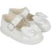 Baypods Toddler Shoes with Hard Sole | Baby Girls First Walking Shoes | Anti-Slip Sole | Made in England | 2 UK Child | White Patent - Buy Online on GoSupps.com