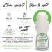 Vital Green Roll On Deodorant of Potassium Alum with Aloe Vera - For sensitive skin - Eliminates bad odor and does not stain - 3.04 Fl Oz / 90 ml (1 Unit) - Buy Online on GoSupps.com