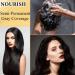 3 Pcs 3 in 1 Black Hair Dye Shampoo | Nourishing Semi-Permanent Gray Coverage for Men & Women | 100ml x 3 - International Shipping Available - Buy Online on GoSupps.com