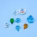 Diamond Gem Silicone Mold - 27 Cavity Clear Silicone Mold for Clay, Resin, Epoxy Crafting Projects - 2PCS Set - Buy Online on GoSupps.com