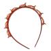 Bangs Hairstyle Hairpin - Teeth Comb Hair Hoop Headband With Clips Attached | Double Bangs Hairstyle Hairpin | Double Layer Twist Plait Headband HairTools | Toothed Braid Tool For Women Girls Red
