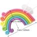 Rainbow Cake Topper Cupcake Pick Wedding Birthday Party Favor Dessert Rainbow Design Cake Pick - Buy Online on GoSupps.com
