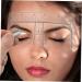 NOLITOY Eyebrow Ruler 100pcs Eyebrow Design Ruler Measuring Shaper Tool Eyebrow Shaper Tool Eyebrow Trimming Drawing Tool - Buy Online on GoSupps.com