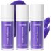 Purple Teeth Whitening Toothpaste V34 color correction toothpaste white teeth serum toothpaste for adults tooth whitening toothpaste for tooth stain removal and gum repair (3PCs)