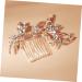 Mikinona Bridal Comb Wedding Hair Comb Bride Hair Comb Rhinestone Hair Comb Crystal Hair Comb Bridesmaid Hair Comb Wedding Hair Accessory Bridal Hair Comb - Buy Online on GoSupps.com
