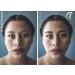 Voha Eyebrow Stamp Stencil Kit - Brow Shaping Kit with Reusable Thick and Thin Stencil - Waterproof Natural Powder (Black) - Buy Online on GoSupps.com