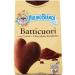 Mulino Bianco Batticuori Biscuits With Cocoa And Chocolate cocoa and chocolate biscuits cookies 3 x 350 g + 400 g Italian gourmet pulp - Buy Online on GoSupps.com