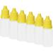 Acouto Easy Wipe Clean Set of 50 Eye Drop Bottles with Lid Saline Omega 3 YELLOW - Buy Online on GoSupps.com