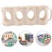 Alipis 2pcs 4 Refrigerator Organizer Bins Soda Can Drink Holder Hand Pull Type Organizer Bottle Nordic Beige 10.5X30CM - Buy Online on GoSupps.com