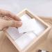 Lurrose Cotton Storage Box for Nail Wiping - Clear Container with Lid for Cotton Pads & Nail Polish Remover - Perfect Cosmetics Organizer - Buy Online on GoSupps.com