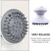 FRCOLOR 3-Pack Electric Shampoo Brush Head Scrubber - Silicone Scalp Massager & Hand Massager - Durable ABS Material - Ideal for Healthy Hair Care - Buy Online on GoSupps.com