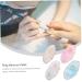 POPETPOP 12 Pcs Nail Polish Mixing Tray & Palette Rings - Assorted Colors for Makeup & Art | Ideal for Eyelash Extensions & Resin Mixing - Buy Online on GoSupps.com