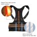Back Brace Posture Corrector with Magnetic Therapy for Men & Women | Adjustable Waist Support Belt for Upper & Lower Back Pain Relief - XX-Large Black - Buy Online on GoSupps.com