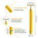 Shop Aubric 24k Gold Face Massager - T-Shape Electric Wand for Anti-Aging Skin Firming & Wrinkle Reduction | Global Shipping Available - Buy Online on GoSupps.com