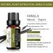 Organic Vanilla Essential Oil - 100% Pure Natural Vanilla Oil for Diffusers Humidifiers Massage Skin & Hair Care - 10ml - Buy Online on GoSupps.com