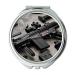 YENDOSTEEN Mirror Compact Mirror gun stickers Round Mirror hd gun s p pocket mirror portable mirror