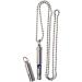 Company of Animals Professional Dog Whistle - Adjustable Frequency for Training - Clear Sound - Includes Lanyard & Cap - Silver Medium - Buy Online on GoSupps.com