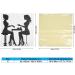 Nail Salon Wall Sticker PVC Vinyl Waterproof Wonderful Nail Art Window Sticker Durable Stylish for Nail Salons Beauty Salons(S) - Buy Online on GoSupps.com