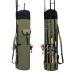 Wowelife Fishing Rod Carrier Fishing Reel Organizer Pole Storage Bag for Fishing and Traveling,A Gift for Family Father, Daughter and Friends Green