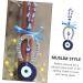 Alipis 1pc Blue Eyes Pendant Car Christmas Decorations Dashcams for Cars Turkish Devil s Eye Pendant Muslim - Buy Online on GoSupps.com