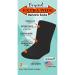 Bariatric Sock for Extreme Lymphedema. Stretches up 30 (2pair  Black)