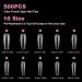 500 Ballerina Nail Tips - Press-On Gel Nails Set with Glue Clipper & Art Supplies | Perfect for Nail Art & Designs - Buy Online on GoSupps.com