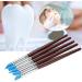 5 Dental Silicone Pens with Wooden Handles - Blue Head Sculpture Tools for Teeth & Manicure | Carving & Shaping Essentials - Buy Online on GoSupps.com