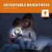 Zuzu Night Light Billy the Bear - Adjustable Brightness Automatic Shutdown | Soft Baby Fleece | Wine-Activated Comfort for Kids Scare Away the Dark! - Buy Online on GoSupps.com