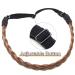 Silk-Co Women s Chestnut Brown Braided Hair Band - Vintage Elastic Headband for Weddings | Art Hair Tie & Braids Extensions (1.5cm) - Buy Online on GoSupps.com