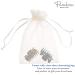 Parcelona French Classic Small 2.5 Celluloid Hair Claw Set of 2 - No Slip Grip, Made in France (Shell/Black) - Buy Online on GoSupps.com