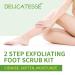 Exfoliating Foot Peel Mask for Dry Cracked Feet - Callus Remover & Moisturizer for Men & Women - Buy Online on GoSupps.com