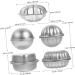 Zerodeko 10pcs Bath Cake Pan Candle Molds Ice Cream Chocolate Bath Salt Cake Mold Spherical Steamer - Buy Online on GoSupps.com