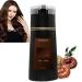 Dulele Dark Brown Hair Dye Shampoo Instant Magic Dark Brown Hair Color Shampoo for Gray Hair Brown Hair Dye for Women & Men Herbal Ingredients Shampoo