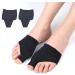 Jinlingnb 1 pair of toes-hallux valgus tooth clips orthopedic pain on the big toe relieve bones thumb bunion corrector socks separator (1 pair s) 1 pair s