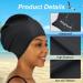 Amfun Extra Large Silicone Bathing Cap for Long Hair | Ideal for Dreadlocks Hair Extensions & Braids - Unisex Swim Cap - Buy Online on GoSupps.com