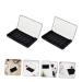 2pcs Empty 24 Color Eye Shadow Tray - Cosmetic Organizer & DIY Pallet Case for Eyeshadow & Lipstick - Buy Online on GoSupps.com